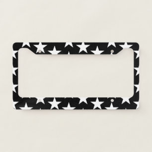 Stars Pattern 11 License Plate Frame