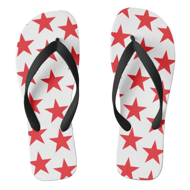 Stars Pattern 14 Flip Flops (Footbed)