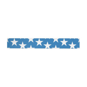Stars Pattern 21 Wrap Around Label