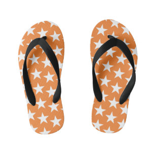 Stars Pattern 23 Kid's Flip Flops