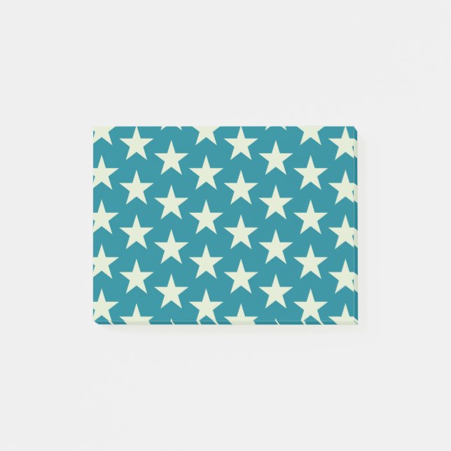Stars Pattern 5 Post-it Notes (Front)