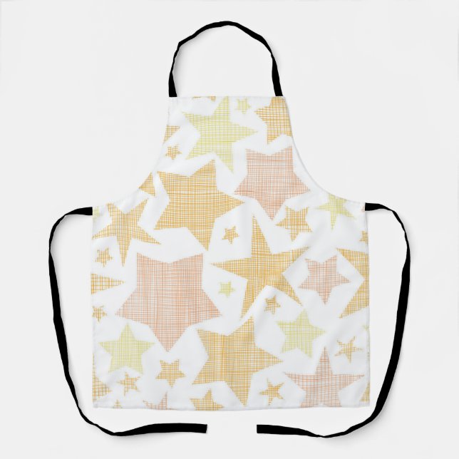 Stars pattern apron (Front)