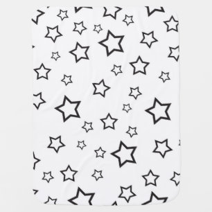 Stars pattern baby blanket