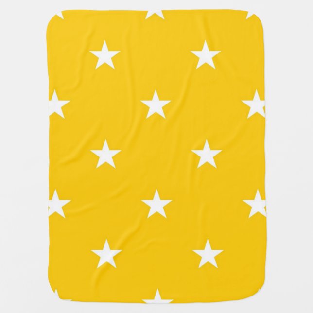 Stars pattern baby blanket (Front)