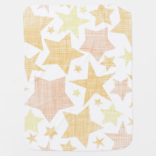 Stars pattern baby blanket