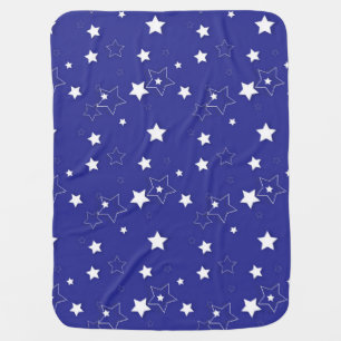 Stars pattern baby blanket