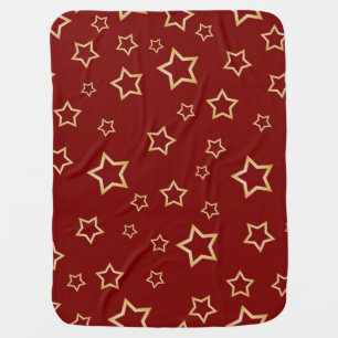 Stars pattern baby blanket