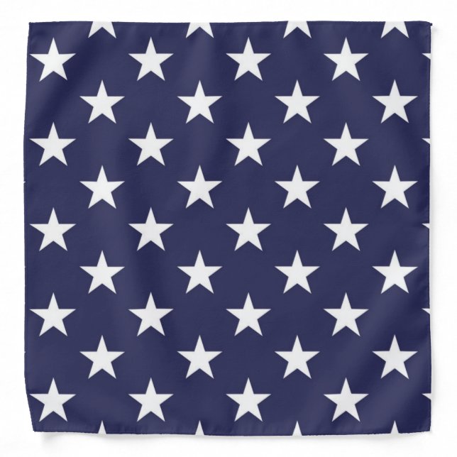 Stars pattern bandana (Front)