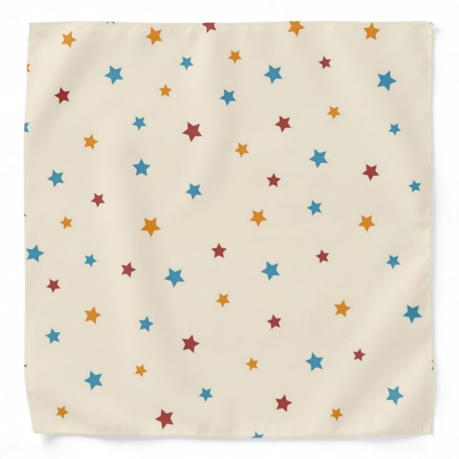 Stars pattern bandana (Front)