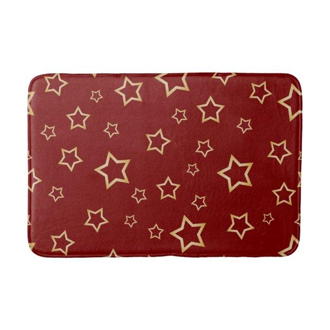 Stars pattern bath mat (Front)