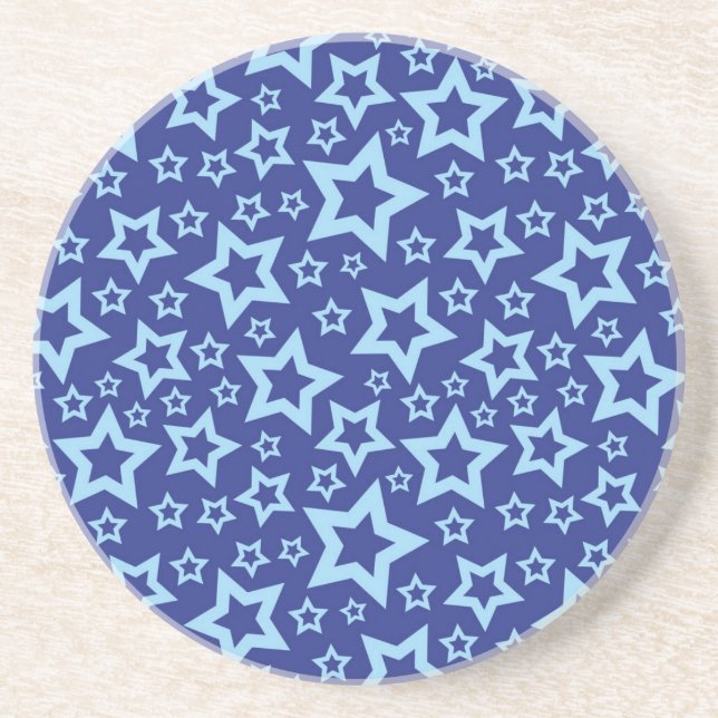 Stars pattern coaster (Front)