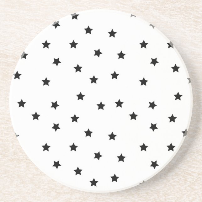Stars pattern coaster (Front)