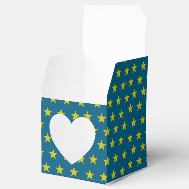 stars pattern favor boxes (Opened)