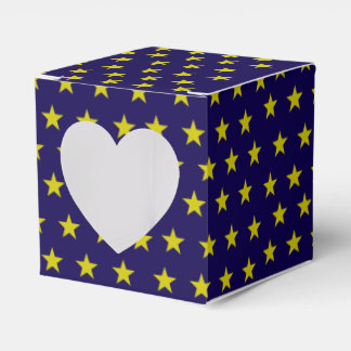 stars pattern favor boxes