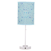 stars pattern galaxy table lamp (Back)