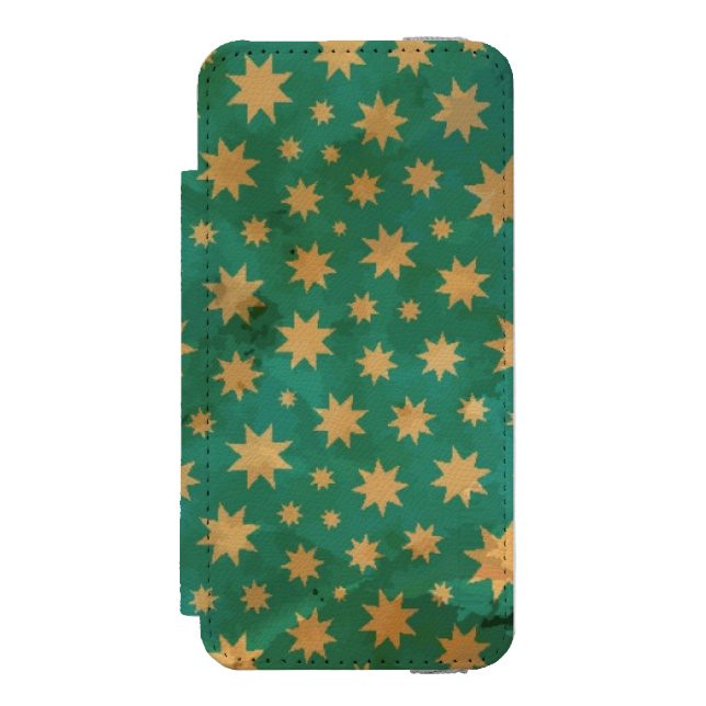 Stars pattern incipio iPhone wallet case (Folio Front)