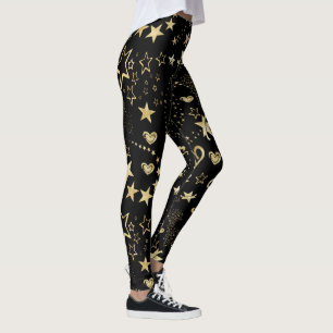 Stars Pattern  Leggings