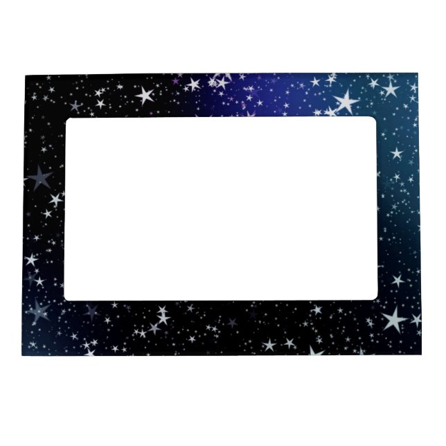 Stars Pattern Magnetic Photo Frame (Front)