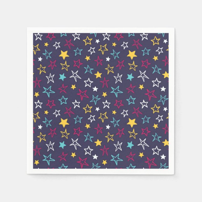 Stars pattern napkins (Front)