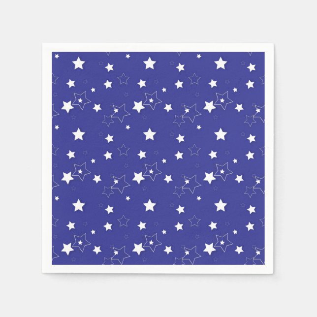 Stars pattern napkins (Front)