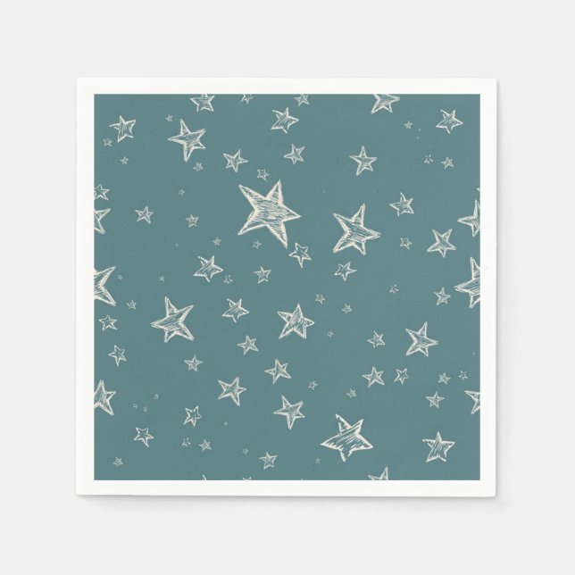 Stars pattern napkins (Front)