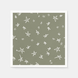 Stars pattern napkins