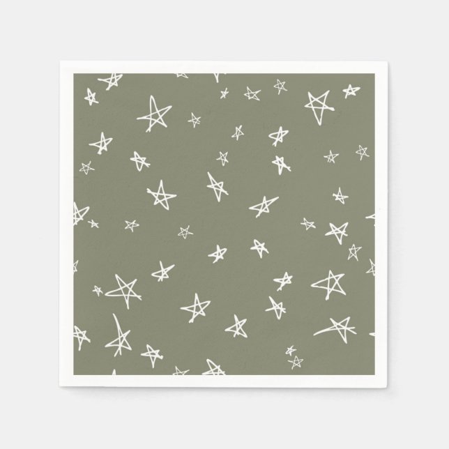 Stars pattern napkins (Front)