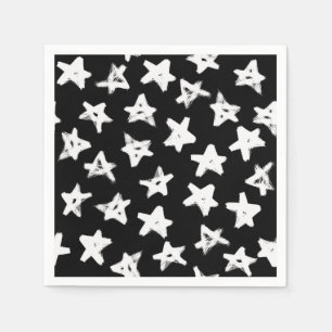 Stars pattern napkins