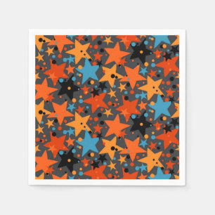 Stars pattern napkins