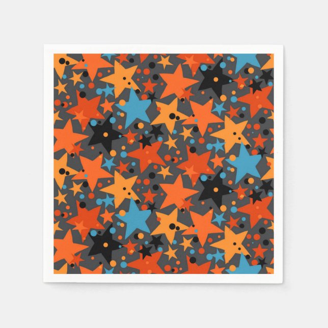 Stars pattern napkins (Front)
