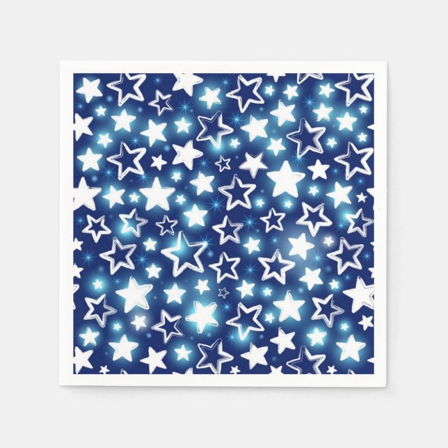 Stars pattern napkins (Front)