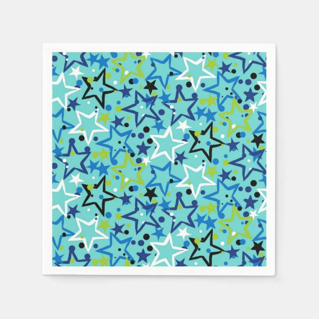 Stars pattern napkins (Front)