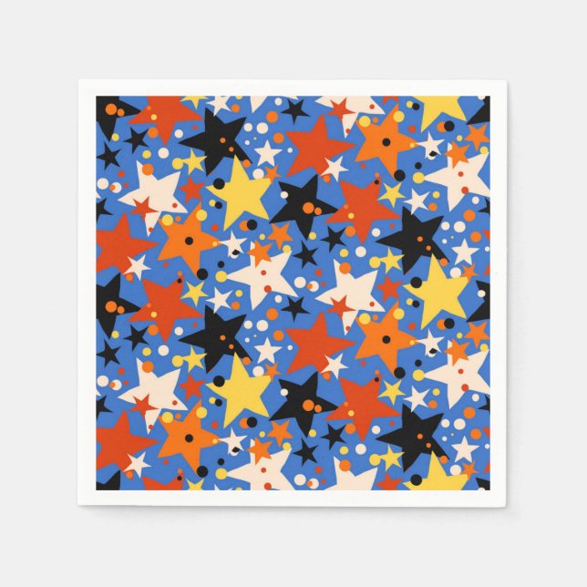 Stars pattern napkins (Front)
