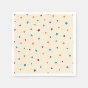 Stars pattern napkins