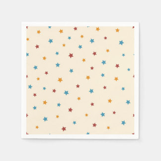 Stars pattern napkins