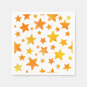 Stars pattern napkins