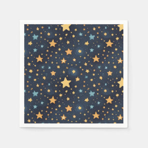 Stars pattern napkins