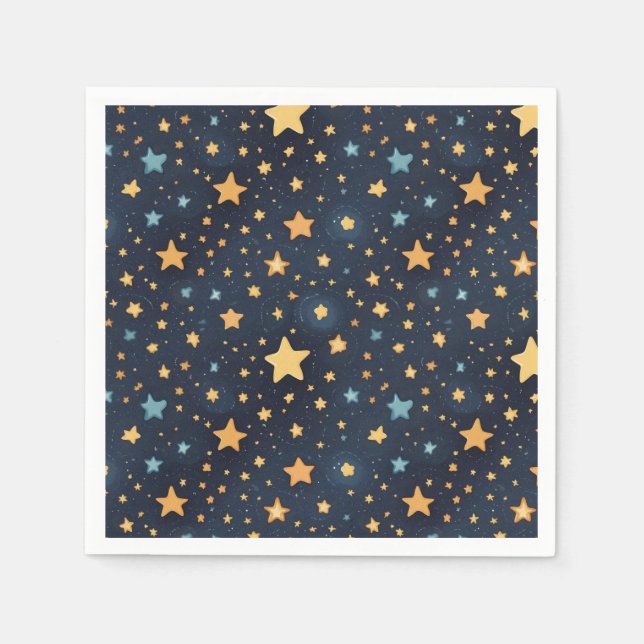 Stars pattern napkins (Front)