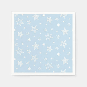 Stars pattern napkins