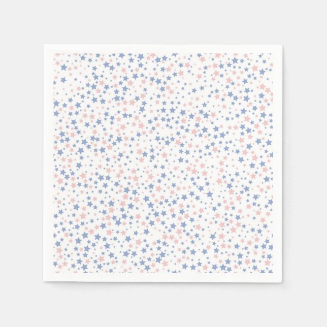 Stars pattern napkins (Front)