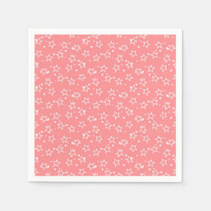 Stars pattern napkins