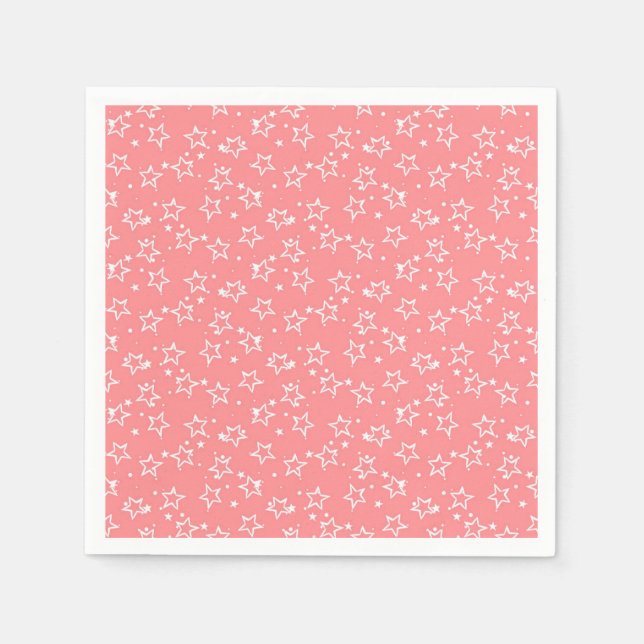 Stars pattern napkins (Front)