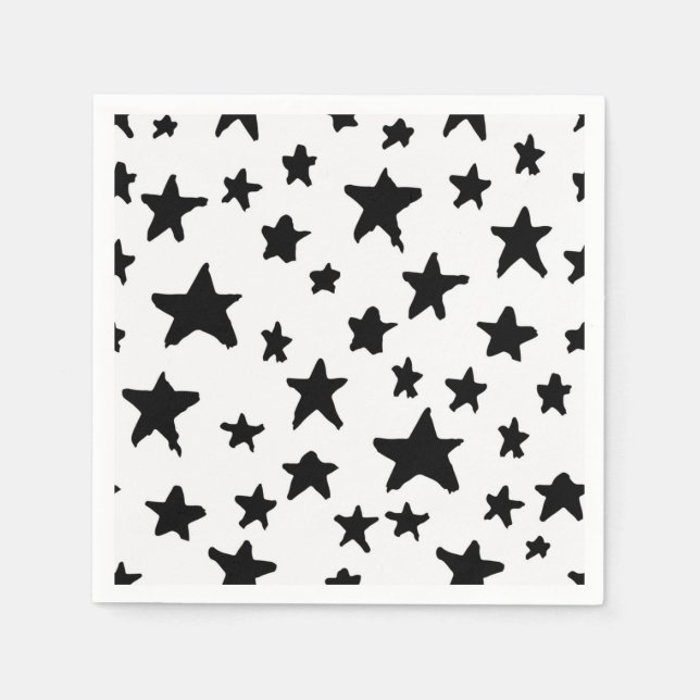 Stars pattern napkins (Front)