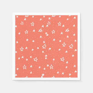 Stars pattern napkins