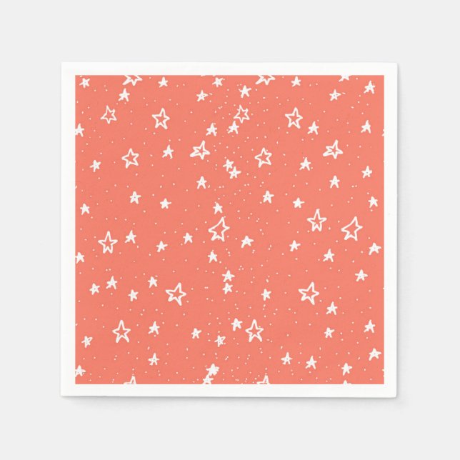 Stars pattern napkins (Front)