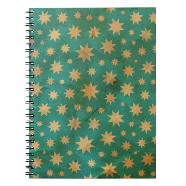 Stars pattern notebook (Front)