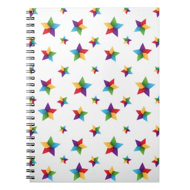 Stars pattern notebook (Front)