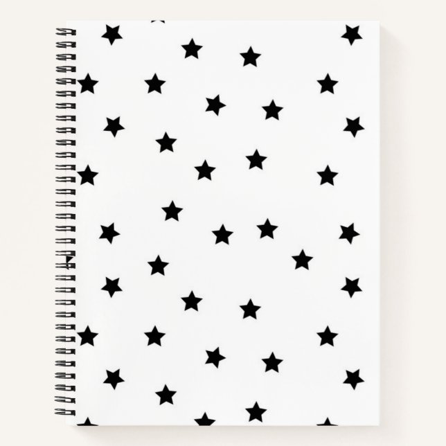Stars pattern notebook (Front)
