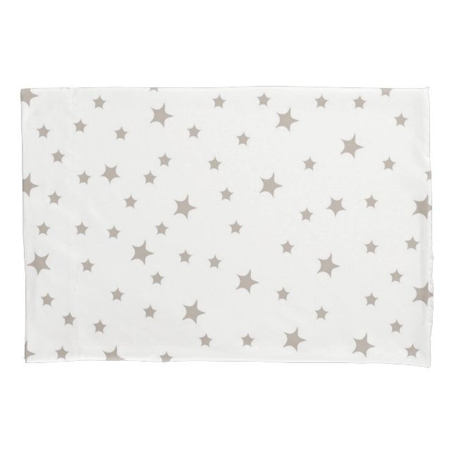 Stars pattern pillow case (Front)