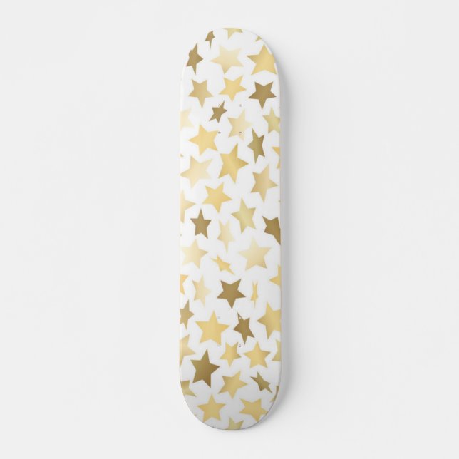 Stars pattern skateboard (Front)